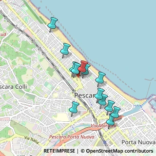 Mappa Via Silvio Pellico, 65123 Pescara PE, Italia (0.87)