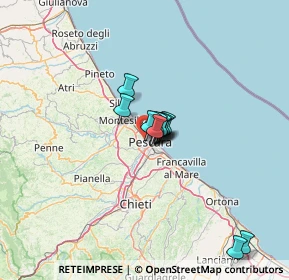 Mappa Via Canonico, 65125 Pescara PE, Italia (8.74583)