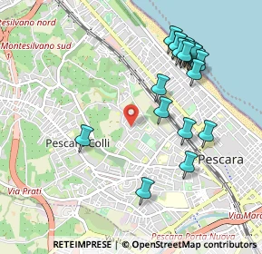 Mappa Via Canonico, 65125 Pescara PE, Italia (1.104)