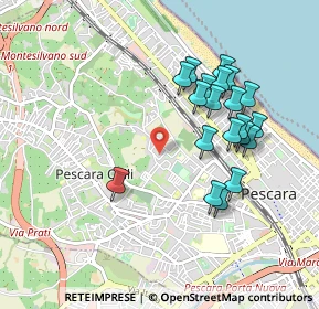 Mappa Via Canonico, 65125 Pescara PE, Italia (0.9365)
