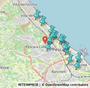 Mappa Via Canonico, 65125 Pescara PE, Italia (1.69857)