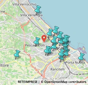 Mappa Via Canonico, 65125 Pescara PE, Italia (1.79158)