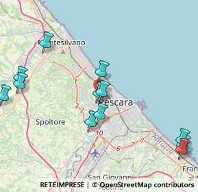 Mappa Via Canonico, 65125 Pescara PE, Italia (5.00083)