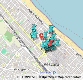 Mappa Via Pellico Silvio, 65123 Pescara PE, Italia (0.272)
