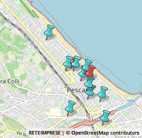 Mappa Via Pellico Silvio, 65123 Pescara PE, Italia (0.82636)