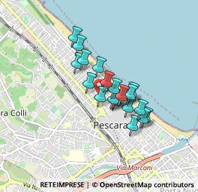 Mappa Via Pellico Silvio, 65123 Pescara PE, Italia (0.6215)