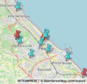 Mappa Via Pellico Silvio, 65123 Pescara PE, Italia (2.13)
