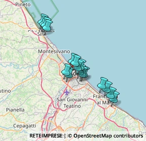 Mappa Via Pellico Silvio, 65123 Pescara PE, Italia (5.93176)