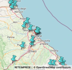 Mappa Via Pellico Silvio, 65123 Pescara PE, Italia (20.97056)