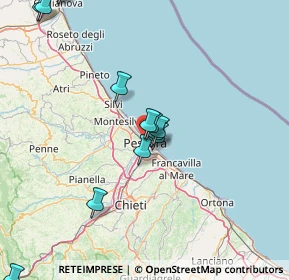 Mappa Via Pellico Silvio, 65123 Pescara PE, Italia (19.525)
