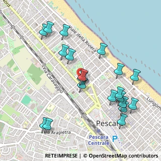 Mappa Via Caduti sul Lavoro, 65123 Pescara PE, Italia (0.58)