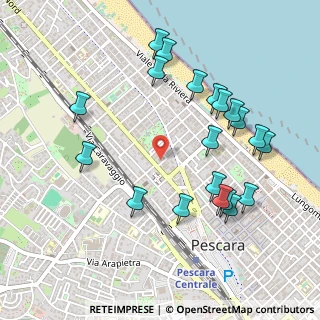 Mappa Via Caduti sul Lavoro, 65123 Pescara PE, Italia (0.5575)