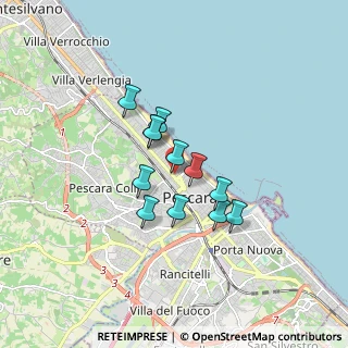 Mappa Via Caduti sul Lavoro, 65123 Pescara PE, Italia (1.24417)