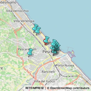 Mappa Via Caduti sul Lavoro, 65123 Pescara PE, Italia (1.13167)