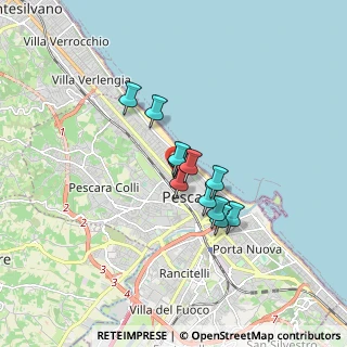 Mappa Via Caduti sul Lavoro, 65123 Pescara PE, Italia (1.09833)