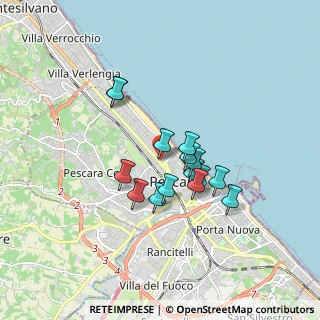 Mappa Via Caduti sul Lavoro, 65123 Pescara PE, Italia (1.37533)