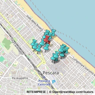Mappa Via Nicolò Tommaseo, 65123 Pescara PE, Italia (0.29)