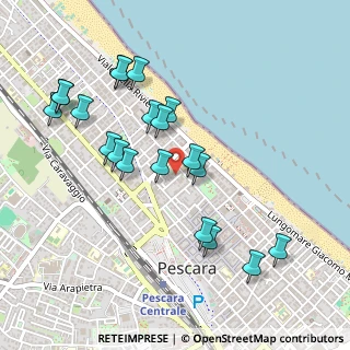 Mappa Via Nicolò Tommaseo, 65123 Pescara PE, Italia (0.5245)