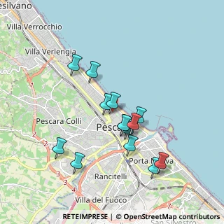 Mappa Via Nicolò Tommaseo, 65123 Pescara PE, Italia (1.71357)