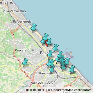 Mappa Via Nicolò Tommaseo, 65123 Pescara PE, Italia (2.04737)