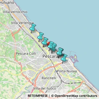 Mappa Via Nicolò Tommaseo, 65123 Pescara PE, Italia (0.96636)