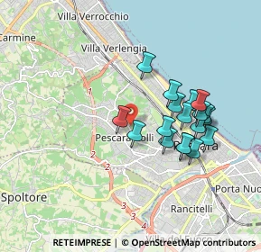Mappa 65125 Pescara PE, Italia (1.67333)