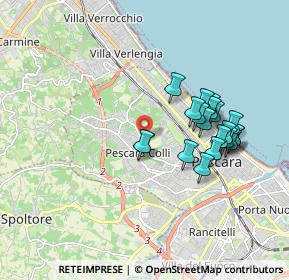 Mappa 65125 Pescara PE, Italia (1.744)
