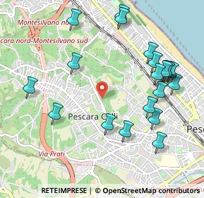 Mappa 65125 Pescara PE, Italia (1.2005)