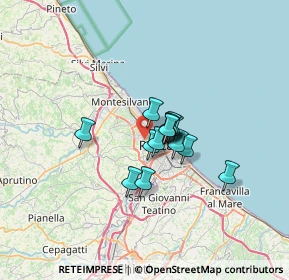 Mappa 65125 Pescara PE, Italia (4.16)