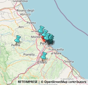 Mappa 65125 Pescara PE, Italia (5.86909)