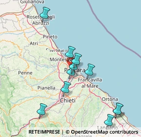 Mappa 65125 Pescara PE, Italia (16.64818)