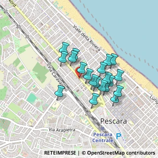 Mappa Viale Giovanni Bovio, 65125 Pescara PE, Italia (0.363)