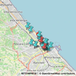 Mappa Via dei Martiri Angolani, 65123 Pescara PE, Italia (1.325)