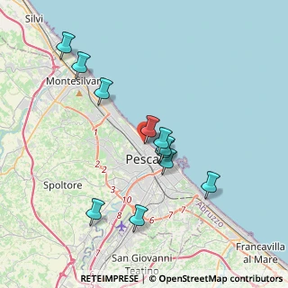 Mappa Via dei Martiri Angolani, 65123 Pescara PE, Italia (3.70364)