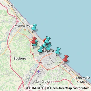 Mappa Via dei Martiri Angolani, 65123 Pescara PE, Italia (2.21182)