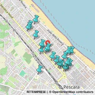 Mappa Via Renato Berardinucci, 65123 Pescara PE, Italia (0.491)
