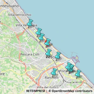Mappa Via Nino Bixio, 65123 Pescara PE, Italia (2.22364)