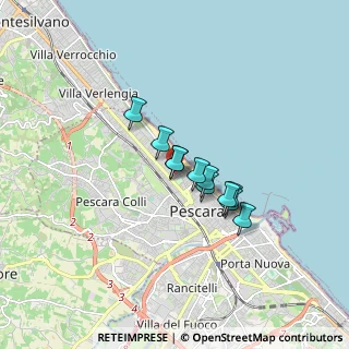 Mappa Via del Milite Ignoto, 65123 Pescara PE, Italia (1.14182)