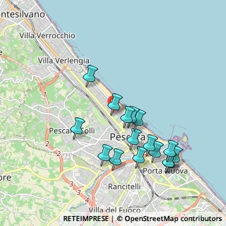 Mappa Via del Milite Ignoto, 65123 Pescara PE, Italia (2.01188)