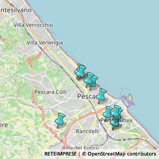 Mappa Via del Milite Ignoto, 65123 Pescara PE, Italia (2.05455)