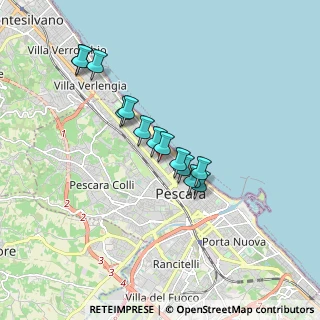 Mappa Via del Milite Ignoto, 65123 Pescara PE, Italia (1.47154)
