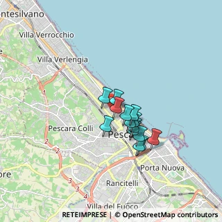 Mappa Via Nino Bixio, 65123 Pescara PE, Italia (1.235)