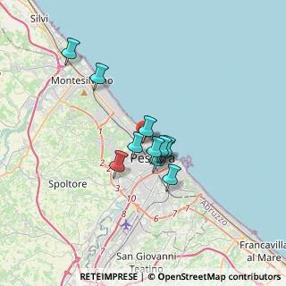 Mappa Via Nino Bixio, 65123 Pescara PE, Italia (2.52091)