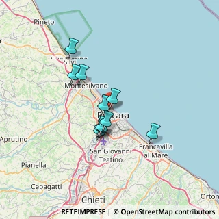 Mappa Via Nino Bixio, 65123 Pescara PE, Italia (5.44)