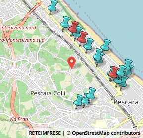 Mappa Strada Zanni, 65125 Pescara PE, Italia (1.1075)