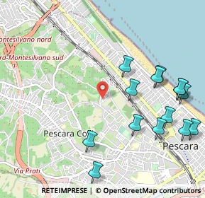 Mappa Strada Zanni, 65125 Pescara PE, Italia (1.27857)