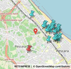 Mappa Strada Zanni, 65125 Pescara PE, Italia (1)