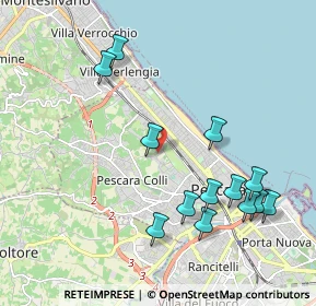 Mappa Strada Zanni, 65125 Pescara PE, Italia (2.26462)
