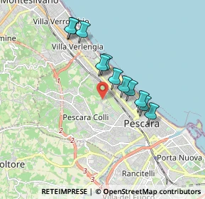 Mappa Strada Zanni, 65125 Pescara PE, Italia (1.55364)