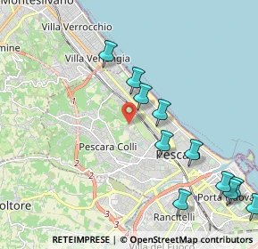 Mappa Strada Zanni, 65125 Pescara PE, Italia (2.55545)